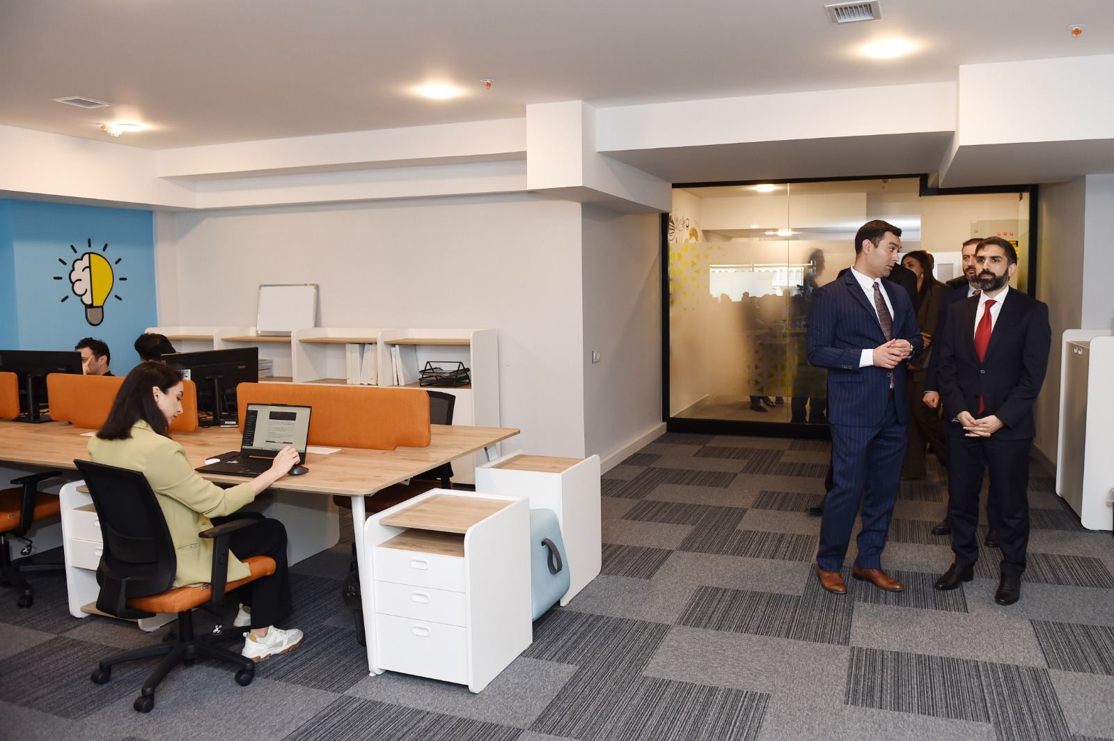 SOCAR-ın müəssisəsi “Caspian Innovation Center”in yeni ofisinin açılışı olub (FOTO)