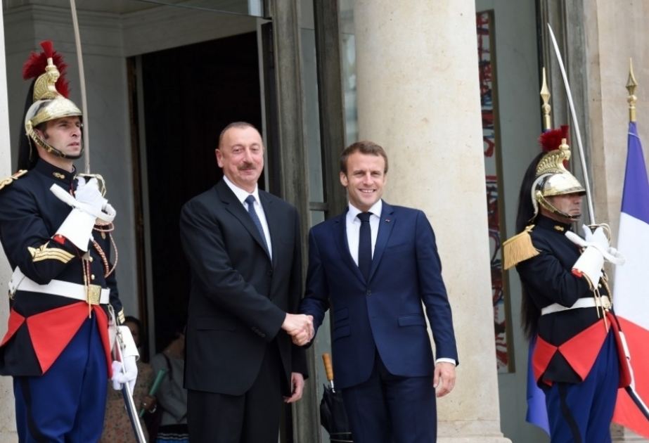 France, Azerbaijan established strong relations based on partnership in economy, education - Emmanuel Macron