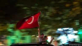 Azerbaijan celebrates victory of Recep Tayyip Erdogan in Turkish presidential elections (PHOTO/VIDEO)