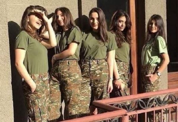 Ermənistanda qadın hərbçilər üçün xüsusi kazarma tikilir