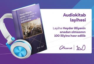 «Azercell Telecom» представляет любимые книги общенационального лидера Гейдара Алиева в аудио- и электронном форматах
