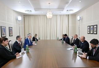 Президент Ильхам Алиев принял помощника госсекретаря США по энергетическим ресурсам (ВИДЕО)