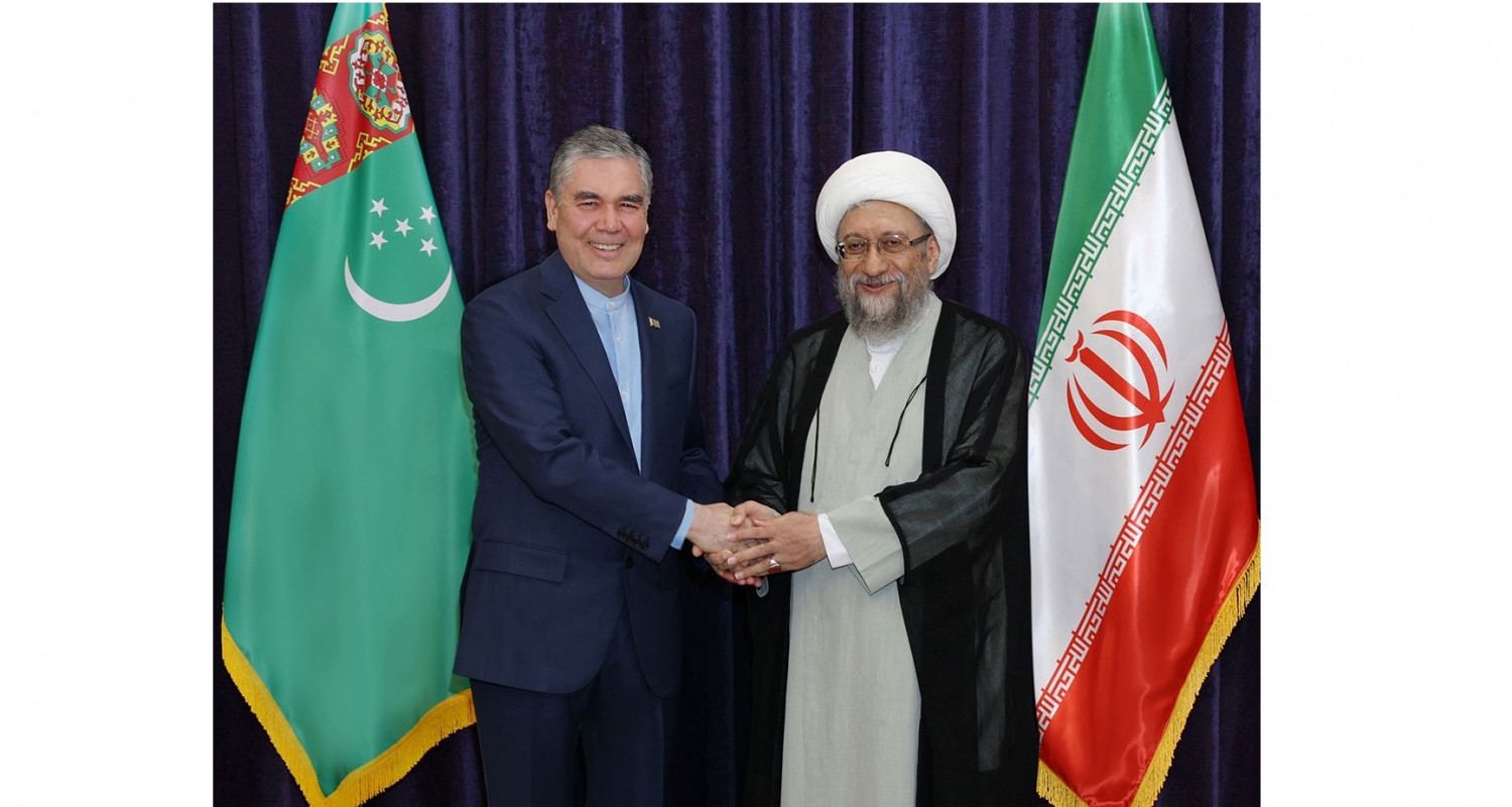 Состоялась встреча председателя Халк Маслахаты Туркменистана с председателем совета политической целесообразности Ирана