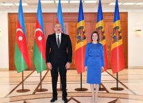 President Ilham Aliyev, President Maia Sandu hold meeting (PHOTO/VIDEO)