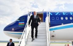 Prezident İlham Əliyev Moldovaya səfərə gəlib (FOTO/VİDEO)