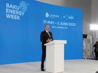 President Ilham Aliyev attends opening of 28th International Caspian Oil&Gas Exhibition (PHOTO/VIDEO)