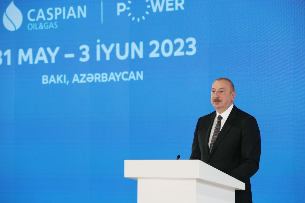 Prezident İlham Əliyev: Mən çox fəxr edirəm ki, Avropa İttifaqının liderləri Azərbaycanı etibarlı tərəfdaş adlandırır