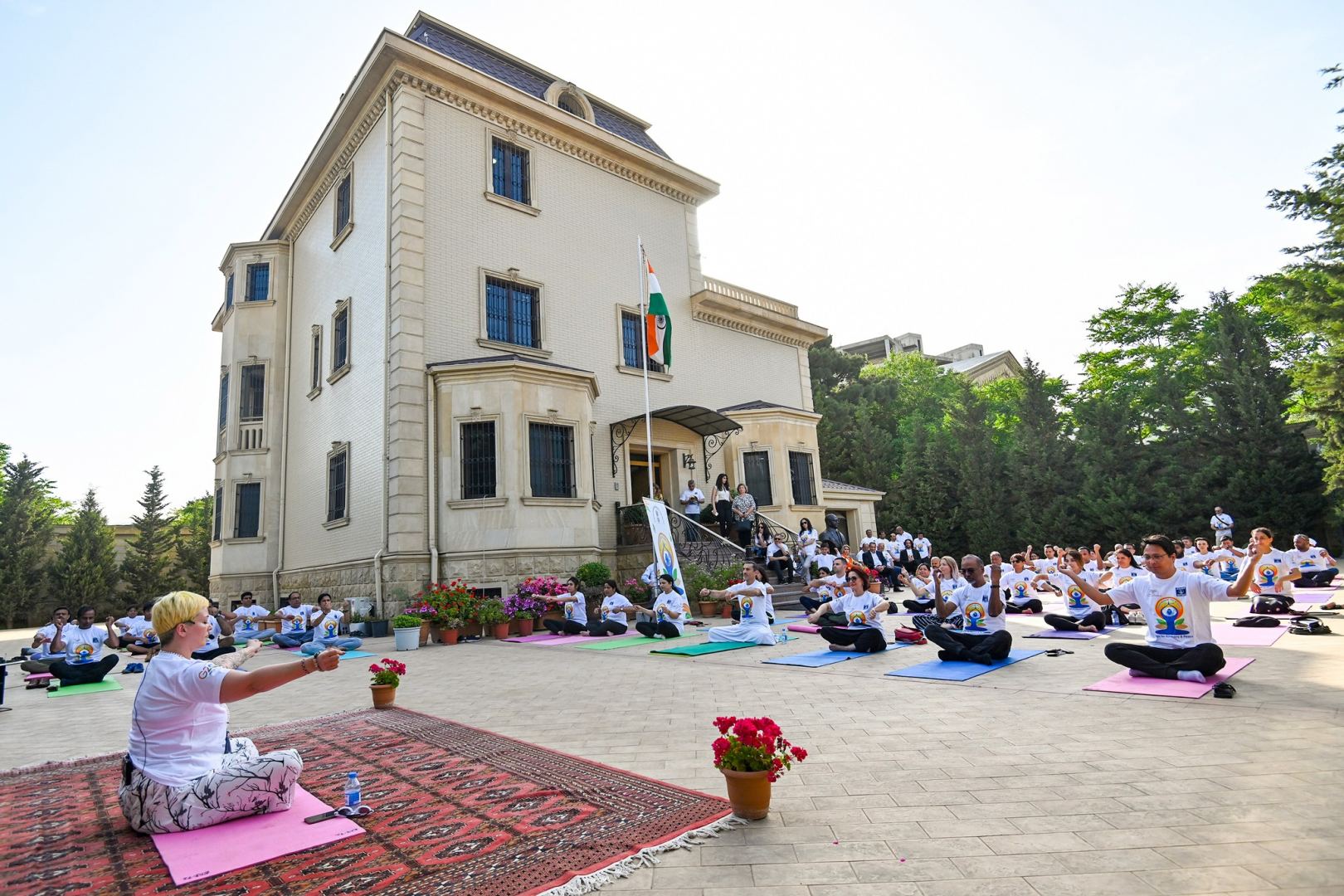 Indian Embassy in Baku Hosts Series of Yoga Events for International Day of Yoga (PHOTO)