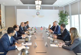 Azerbaijani Minister of Economy, US Assistant Secretary of State discuss implementation of green projects (PHOTO)