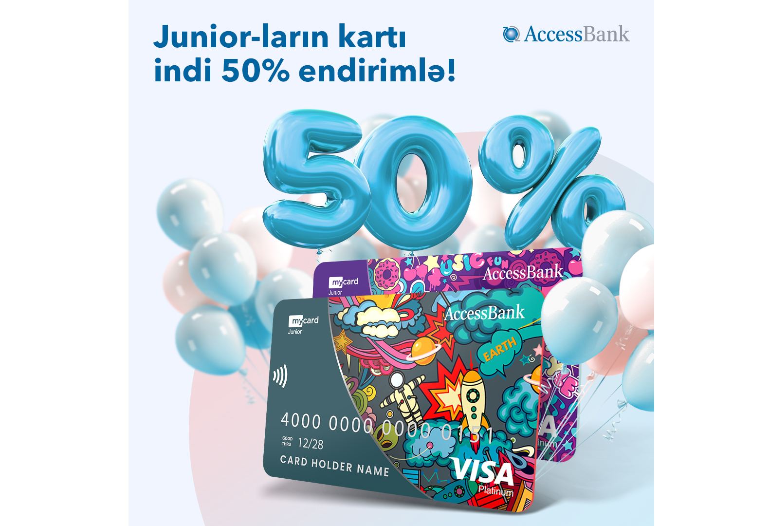 С сегодняшнего дня myCard Junior можно приобрести с 50% скидкой!