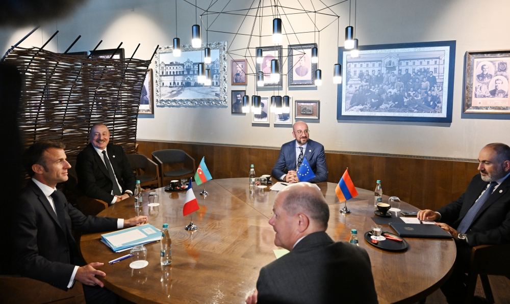 Informal meeting of leaders of Azerbaijan, Armenia, European Council, Germany and France held in Chișinău (PHOTO/VIDEO)