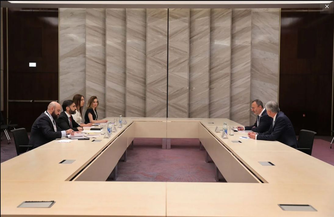SOCAR-ın prezidenti “TotalEnergies” şirkətinin baş vitse-prezidenti ilə görüşüb (FOTO)
