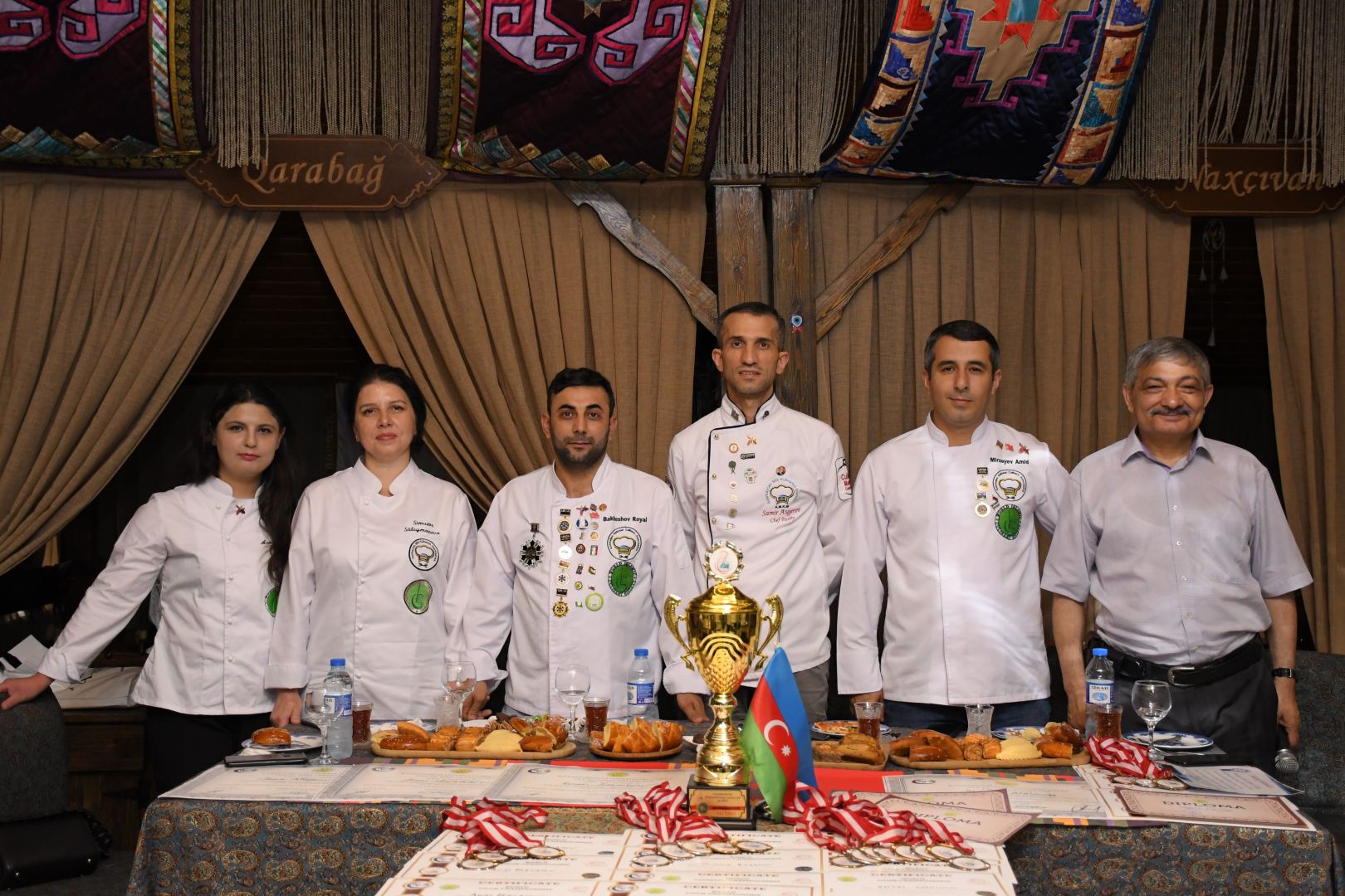 Азербайджанские повара привезли из России 13 золотых медалей (ФОТО)
