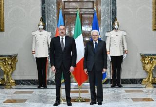 Current level of Azerbaijan-Italy relationship - satisfying, President Ilham Aliyev says