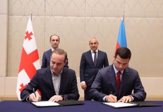 Азербайджан и Грузия подписали меморандум о взаимопонимании (ФОТО)