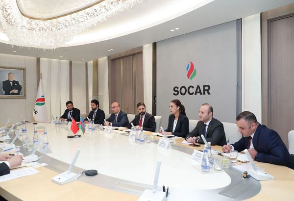 SOCAR-ın prezidenti “Energy China International” şirkətinin baş vitse-prezidenti ilə görüşüb (FOTO)