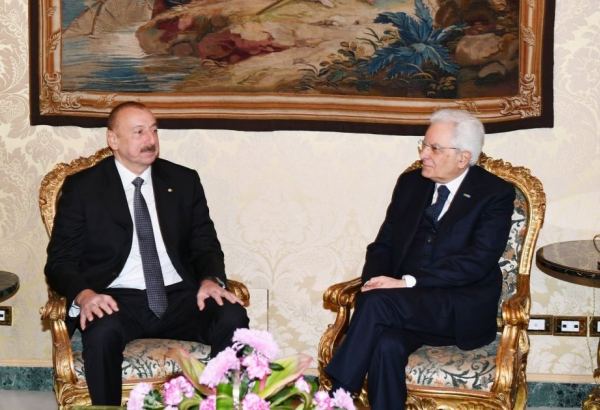 We place special emphasis on expanding relations with Italy - friendly country and reliable strategic partner, President Ilham Aliyev says