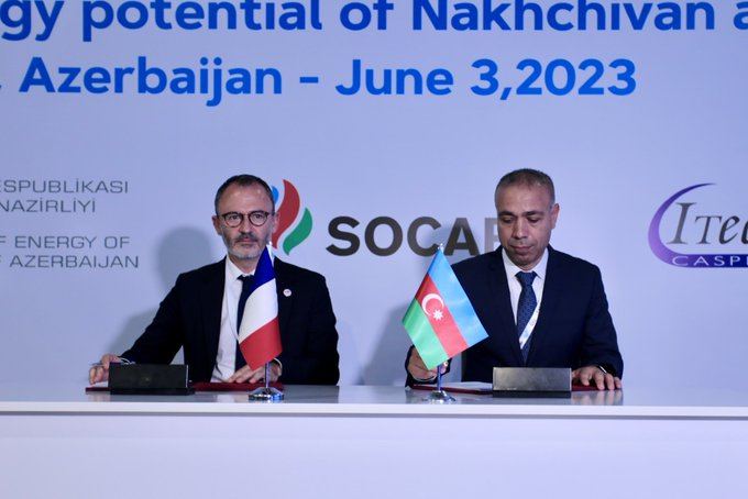 Минэнерго Азербайджана подписало меморандумы с Total Energies и Nobel Energy Management