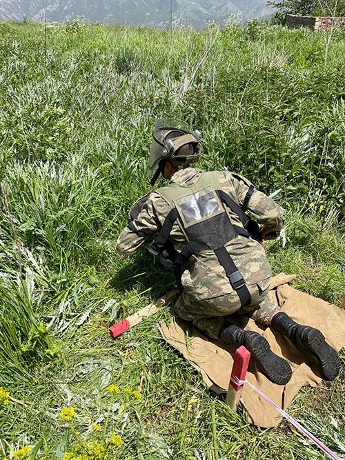 Azerbaijan Army’s engineer-sapper units continue fulfilling tasks in liberated territories (PHOTO/VIDEO)