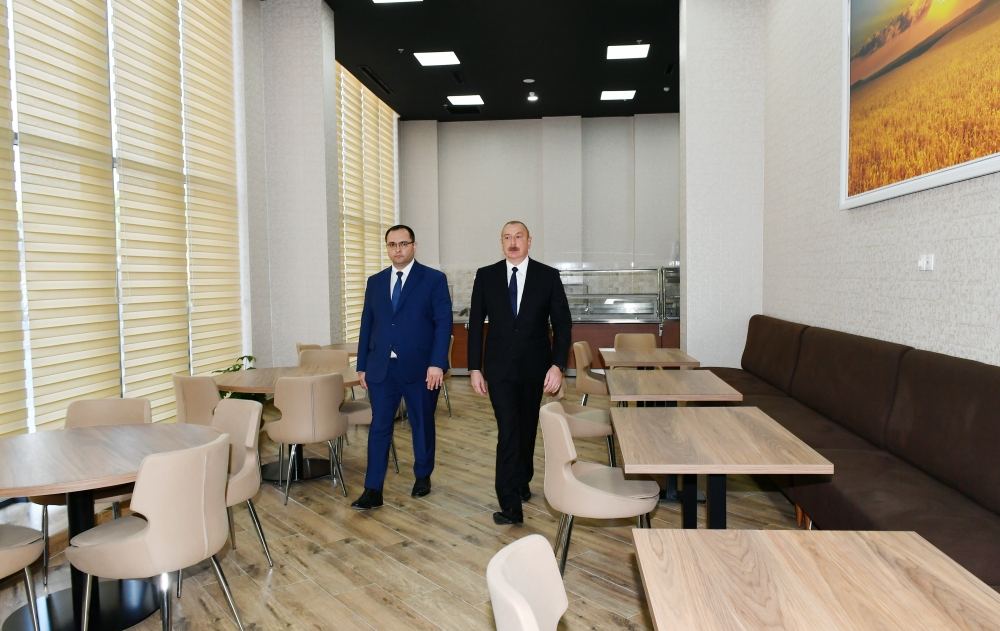 Prezident İlham Əliyev Kənd Təsərrüfatı Nazirliyinin yeni binasının açılışında iştirak edib (FOTO/VİDEO)
