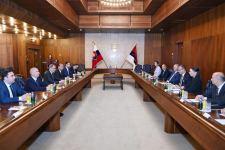Джейхун Байрамов встретился с председателем Национального совета Словакии (ФОТО)