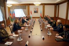 Defense ministers of Azerbaijan and Hungary discuss military and political situation in region (PHOTO/VIDEO)