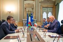 Замминистра обороны Азербайджана встретился с министром обороны Италии (ФОТО)