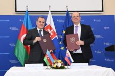 Azərbaycanla Slovakiya arasında yeni saziş imzalandı (FOTO)