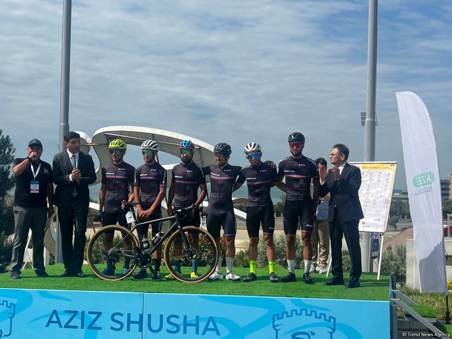Состоялась церемония открытия международного велопробега "Əziz Şuşa" (ФОТО)