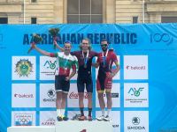 Объявлен победитель второго этапа международного велопробега "Əziz Şuşa" (ФОТО)