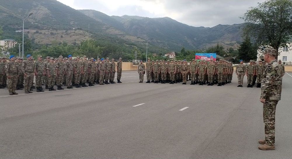 В Азербайджане продолжаются учебные сборы с военнообязанными (ФОТО/ВИДЕО)