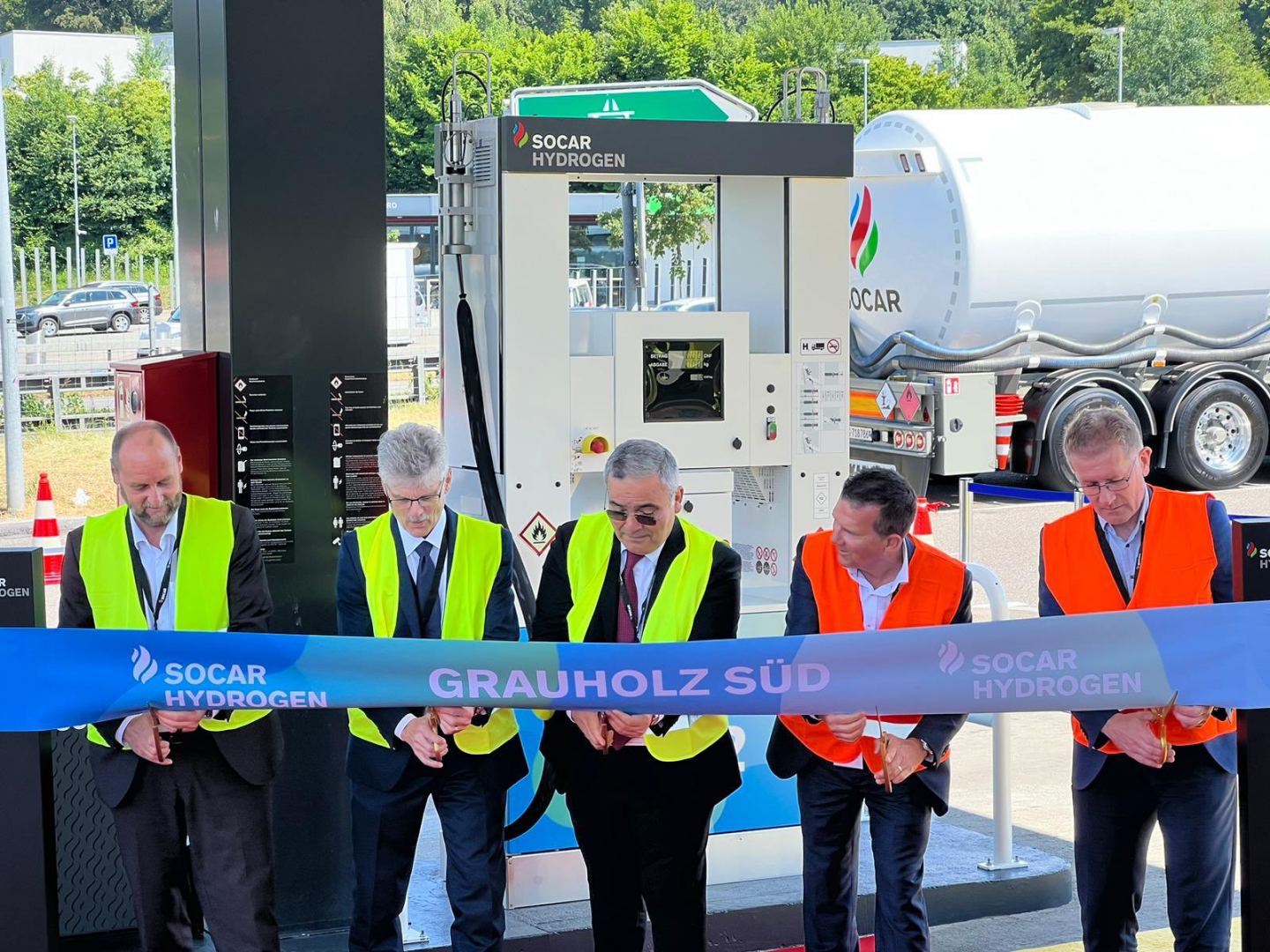 SOCAR ouvre la première station-service hydrogène en Suisse (PHOTO)