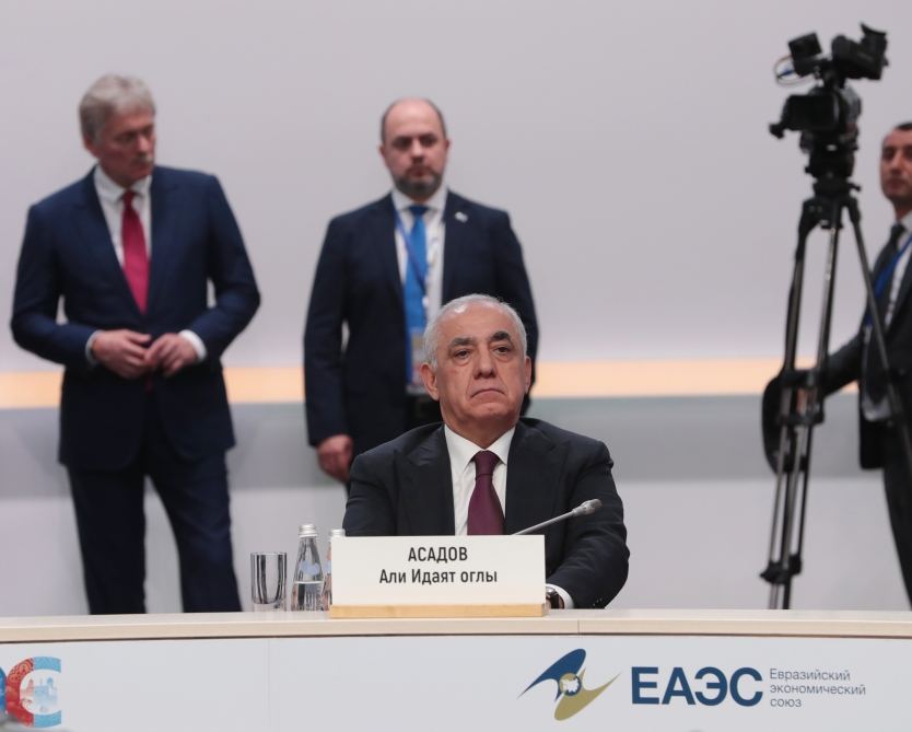 Azerbaijani PM takes part in CIS Council meeting (PHOTO)