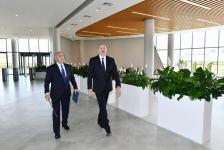 President Ilham Aliyev attends opening ceremony of first stage of Alat Free Economic Zone (PHOTO/VIDEO)
