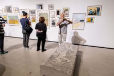 YARAT представил выставку известного художника Аиды Махмудовой "Небеса могут подождать" и коллективную экспозицию "Седьмое одиночество" (ФОТО)