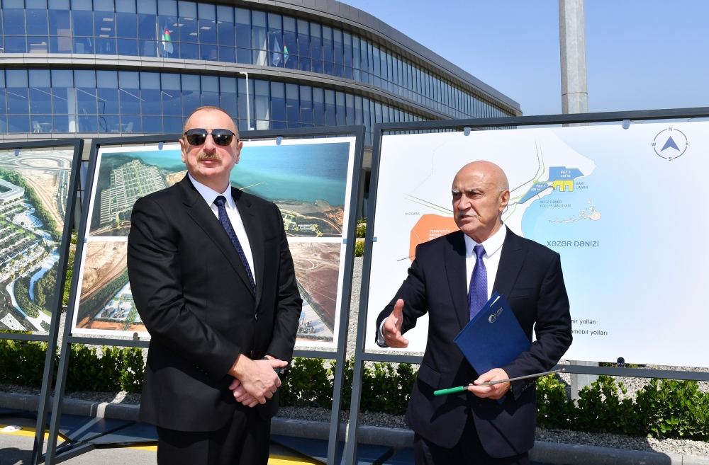 Президент Ильхам Алиев принял участие в церемонии открытия первого этапа Алятской свободной экономической зоны (ФОТО/ВИДЕО)