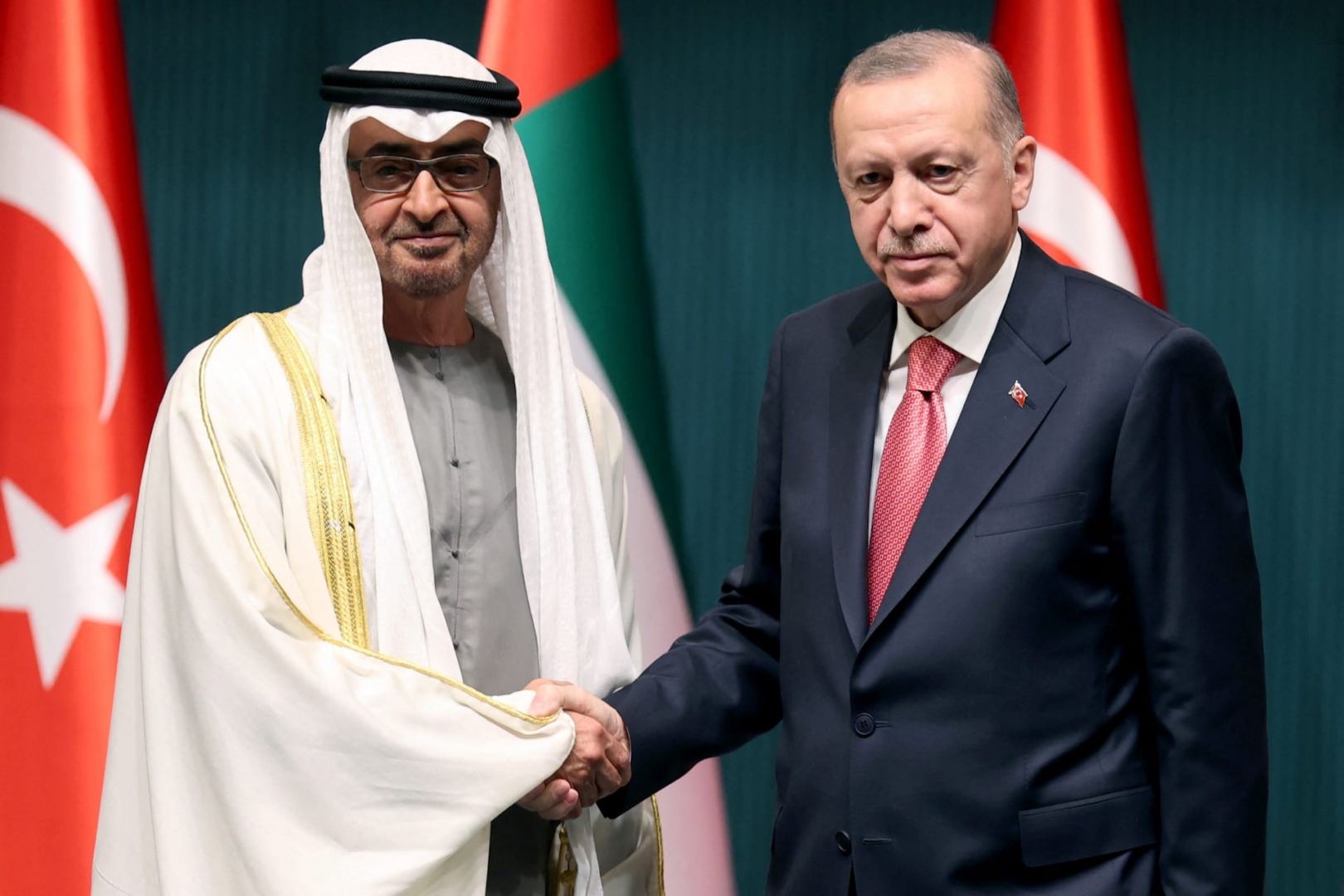 Erdogan meets with UAE President in Istanbul