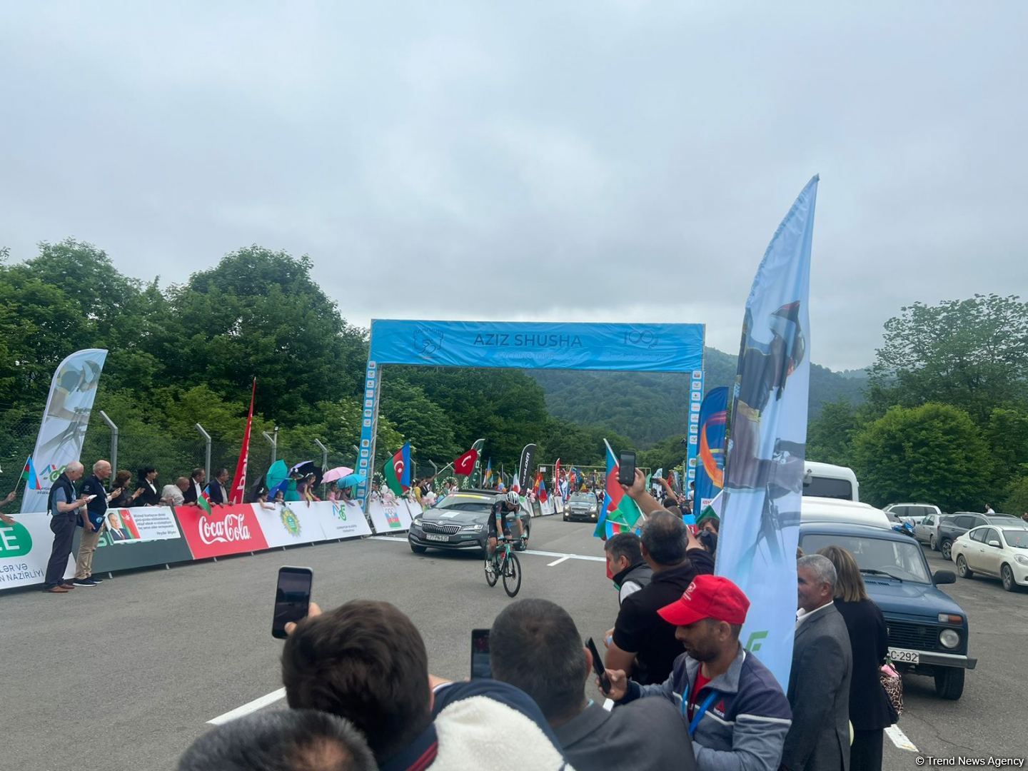 İtaliyalı velosipedçi “Əziz Şuşa" beynəlxalq yarışının dördüncü mərhələsinin qalibi olub (FOTO)