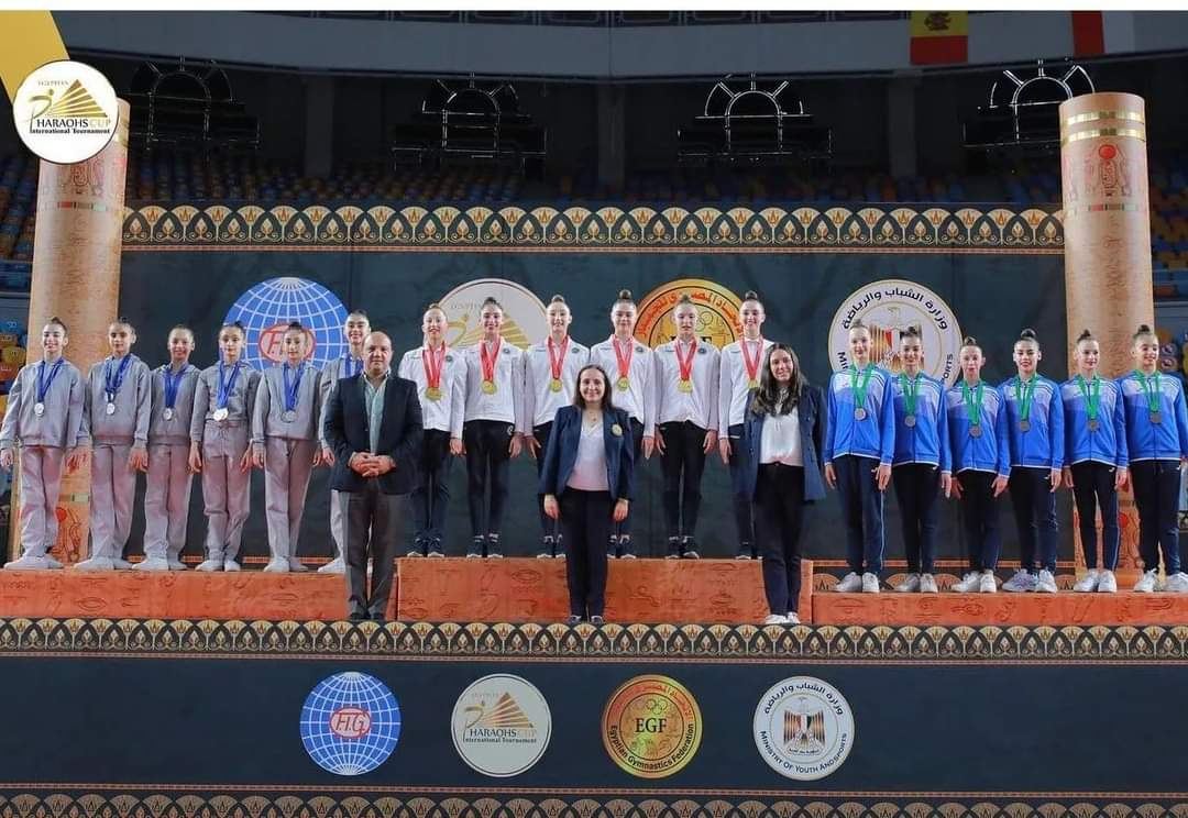 Азербайджанские грации завоевали медали на международном турнире в Египте (ФОТО)