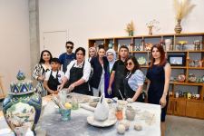 First Lady Mehriban Aliyeva, First Lady Emine Erdogan get acquainted with activity of DOST Center for Inclusive Development and Creativity in Baku (PHOTO)