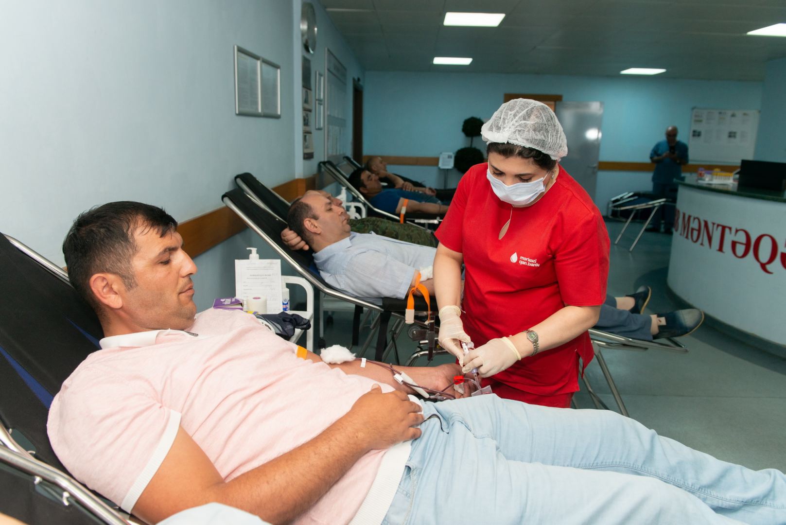 A blood donation campaign was held at "Baku Steel Company" CJSC (PHOTO)