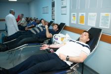 A blood donation campaign was held at "Baku Steel Company" CJSC (PHOTO)