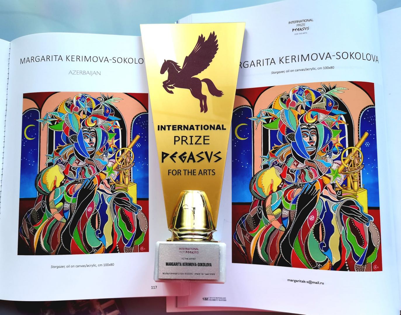 Премия от Казановы азербайджанской художнице, или  Святой покровитель Венеции (ФОТО)