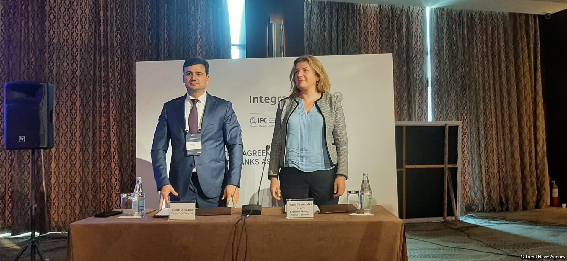Azərbaycan Banklar Assosiasiyası ilə Beynəlxalq Maliyyə Korporasiyası arasında sənəd imzalanıb (FOTO)