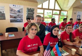 Начались финансируемые Госдепом США учения групп по разминированию в Азербайджане (ФОТО)