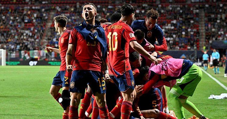 Сборная Испании по футболу вышла в финал Лиги наций