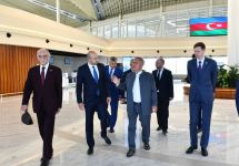Rais of Russia's Tatarstan informed about ongoing work in Azerbaijan's Eastern Zangazur (PHOTO)