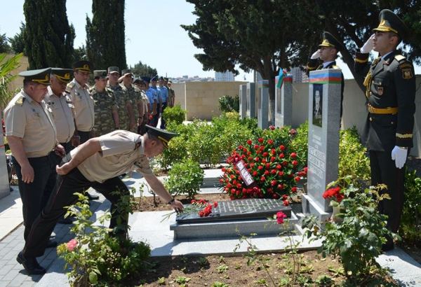 Почтена память Национального героя Азербайджана Мубариза Ибрагимова (ФОТО)