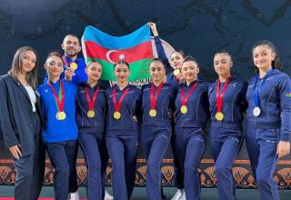 Азербайджанские гимнасты завоевали золотые медали на турнире в Каире (ФОТО)