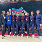 Gimnastlarımız beynəlxalq turnirdə qızıl medal qazanıblar (FOTO)